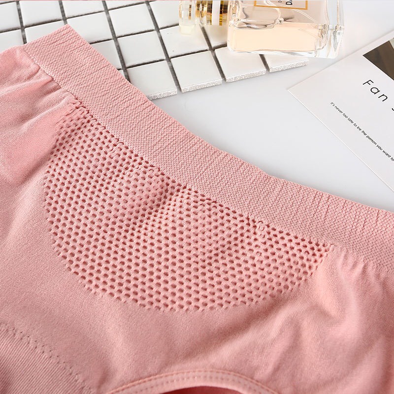 Quần lót nữ - quần lót cotton cạp thấp có lỗ thông hơi kháng khuẩn nâng mông mềm thoáng mát - MIN SHOP | BigBuy360 - bigbuy360.vn