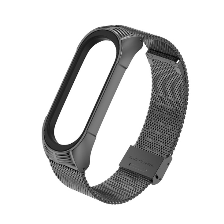 Dây đeo thay thế cho Xiaomi Miband 3 và 4 kiểu Transformer chất liệu kim loại MB06