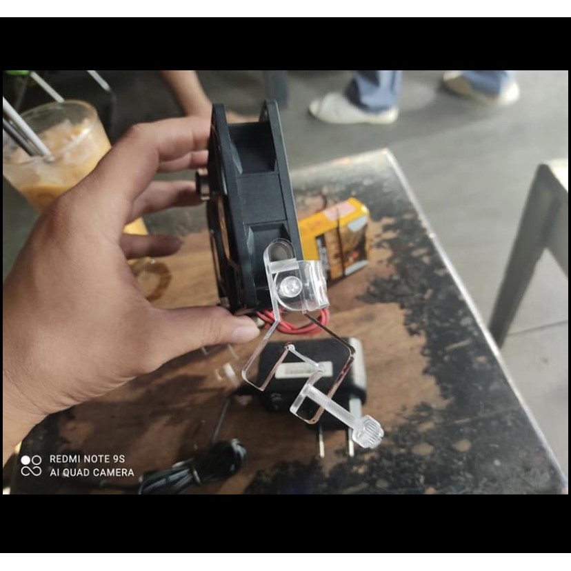 Quạt tản nhiệt hồ cá đôi