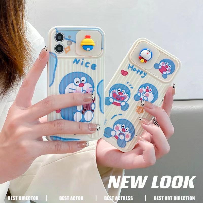 Ốp điện thoại mẫu doraemon dễ thương cho Phone 13 Pro Max 12 Pro Max iPhone 11 Pro Max iPhone 7 Plus 8 Plus Xs Max XR