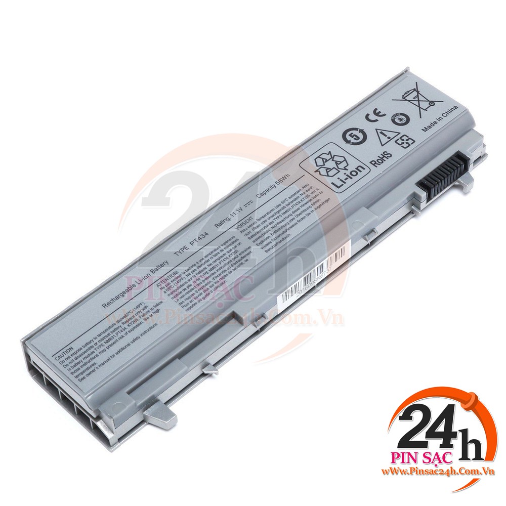 PS24. Pin Zin laptop Dell Latitude E6400, E6410, E6500, E6510, Precision M2400