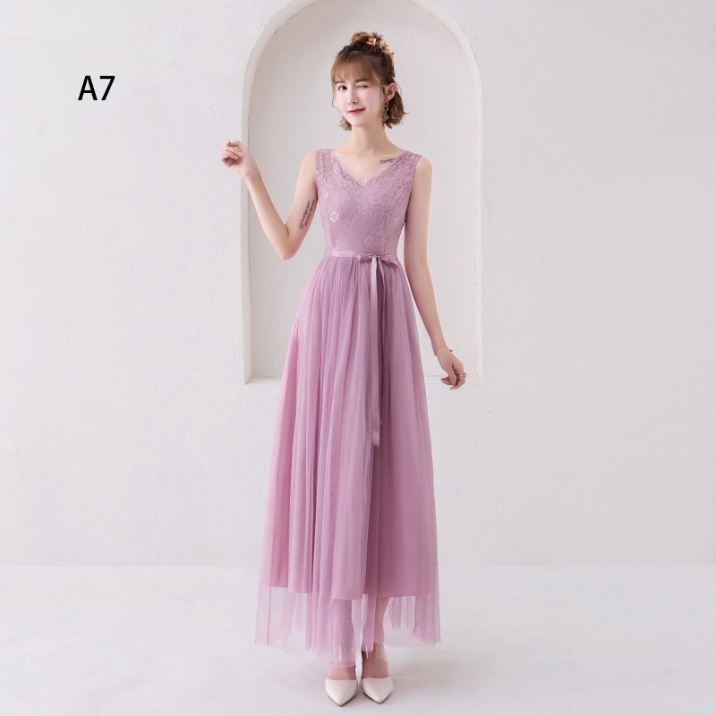 Đầm Maxi Phù Dâu Phong Cách Hàn Quốc 2019 | BigBuy360 - bigbuy360.vn