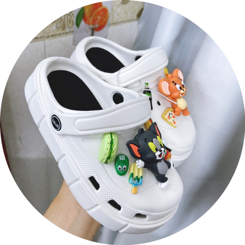 ❌DÉP SỤC CROSSS BÁNH MÌ ĐẾ 2CM KÈM TICKER 3D NỔI SIÊU HOT❌