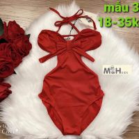 Bộ tắm liền thân bé gái
