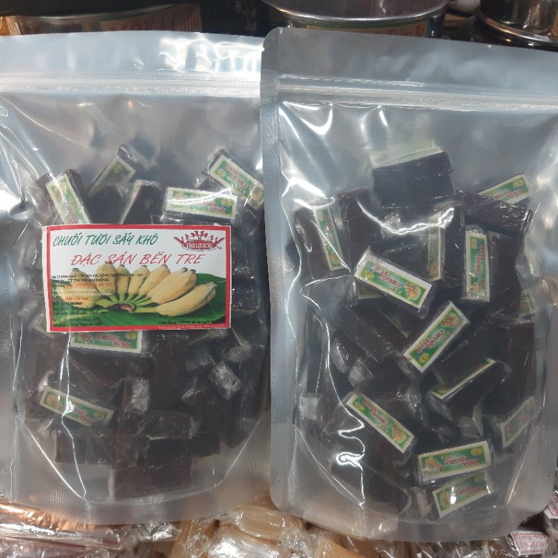 KẸO CHUỐI TƯƠI BẾN TRE DẺO MỀM THƠM NGON