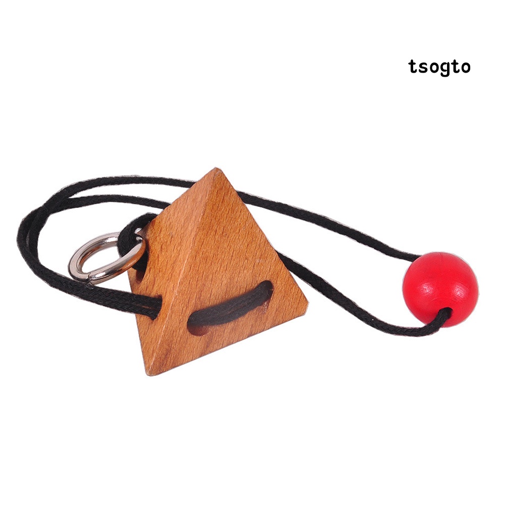 Đồ Chơi Lắp Ghép Dây Thừng 3D Bằng Gỗ Giúp Phát Triển Trí Não Cho Trẻ Em / Người Lớn