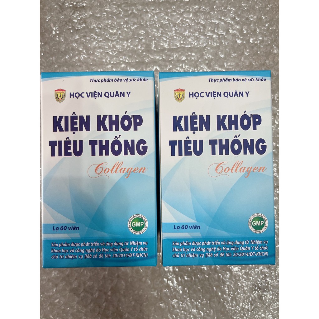 2 hộp Kiện khớp tiêu thống Collagen Học viện quân y date 2024