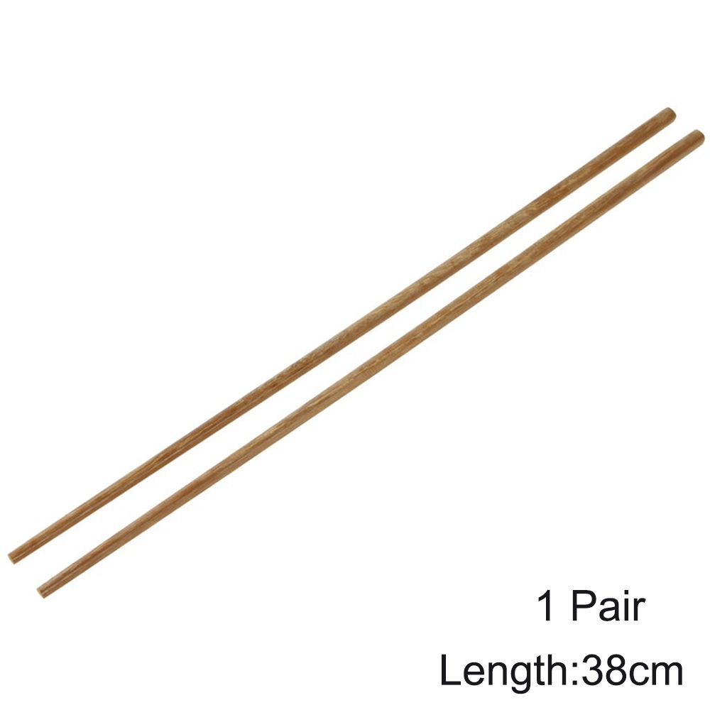 Đôi đũa gỗ dài 38cm dùng chiên thức ăn tiện dụng