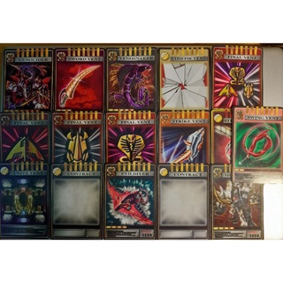 Combo 16 thẻ bài Advent Card của Kamenrider Ouja trong Ryuki.