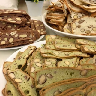 BISCOTTI MIX 3 VỊ: VANI + CHOCO + NGUYÊN CÁM 1000G