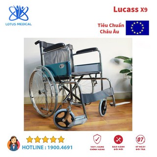 [CHÍNH HÃNG] XE LĂN LUCASS X9 / XK9 - Xe lăn tiêu chuẩn