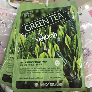 Mặt nạ chiết xuất trà xanh- May Island #Green Tea 25ml