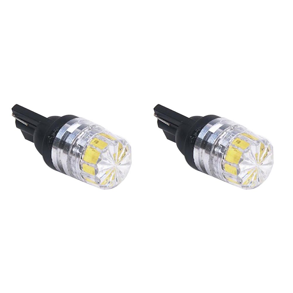 2 Bóng Đèn Led 12v T10 5050 5smd Ánh Sáng Trắng Cho Xe Hơi