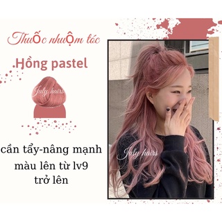 thuốc nhuộm tóc màu HỒNG PASTEL | Thuốc nhuộm tóc tự nhuộm tại nhà
