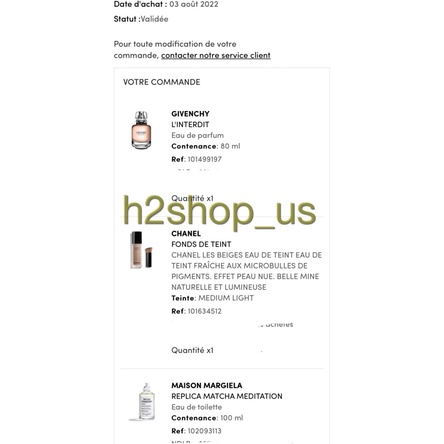 Gom order nước hoa Maison Margiela matcha meditation