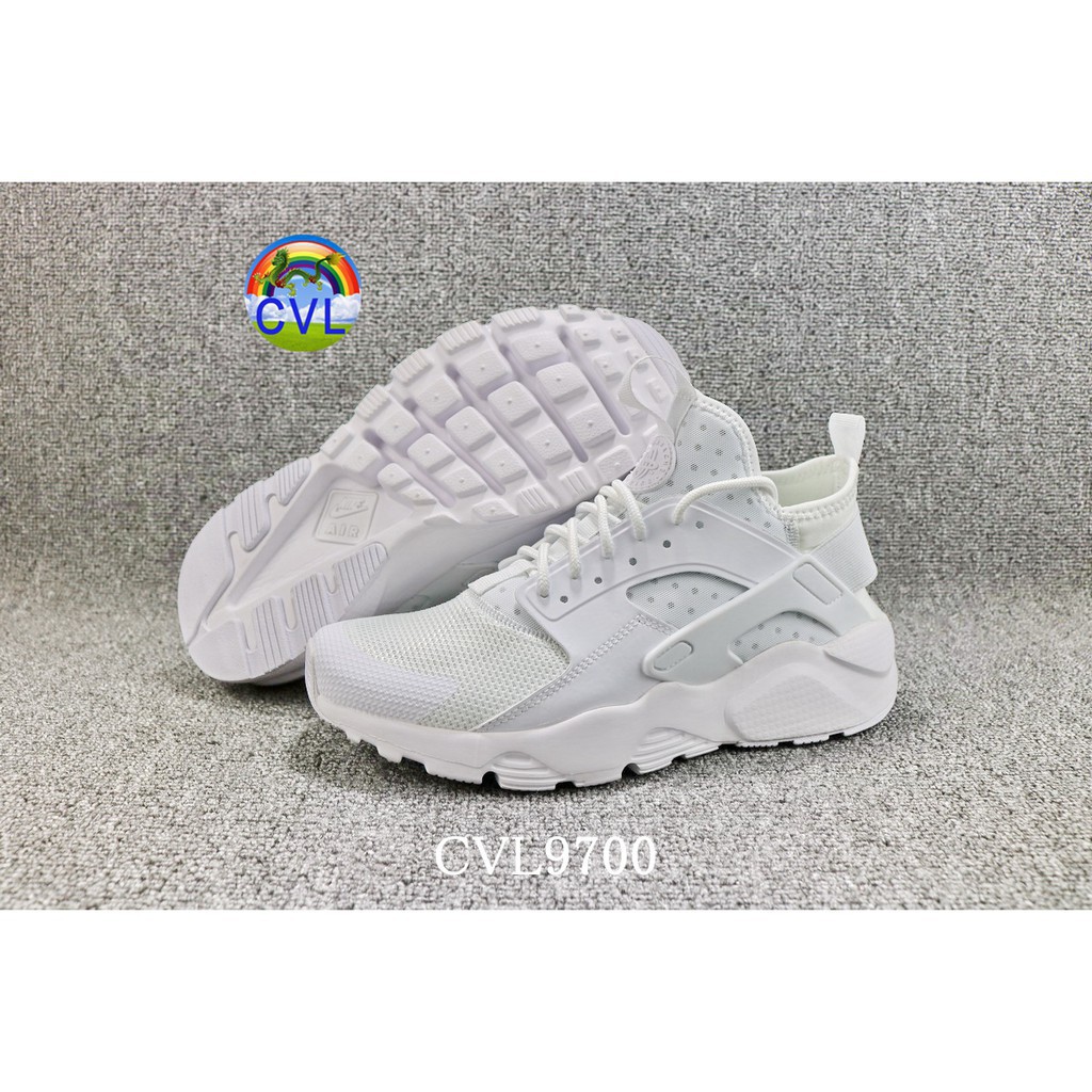 Giày Sneaker Thời Trang Nk Huarache Run 819685-101 Màu Trắng Full1