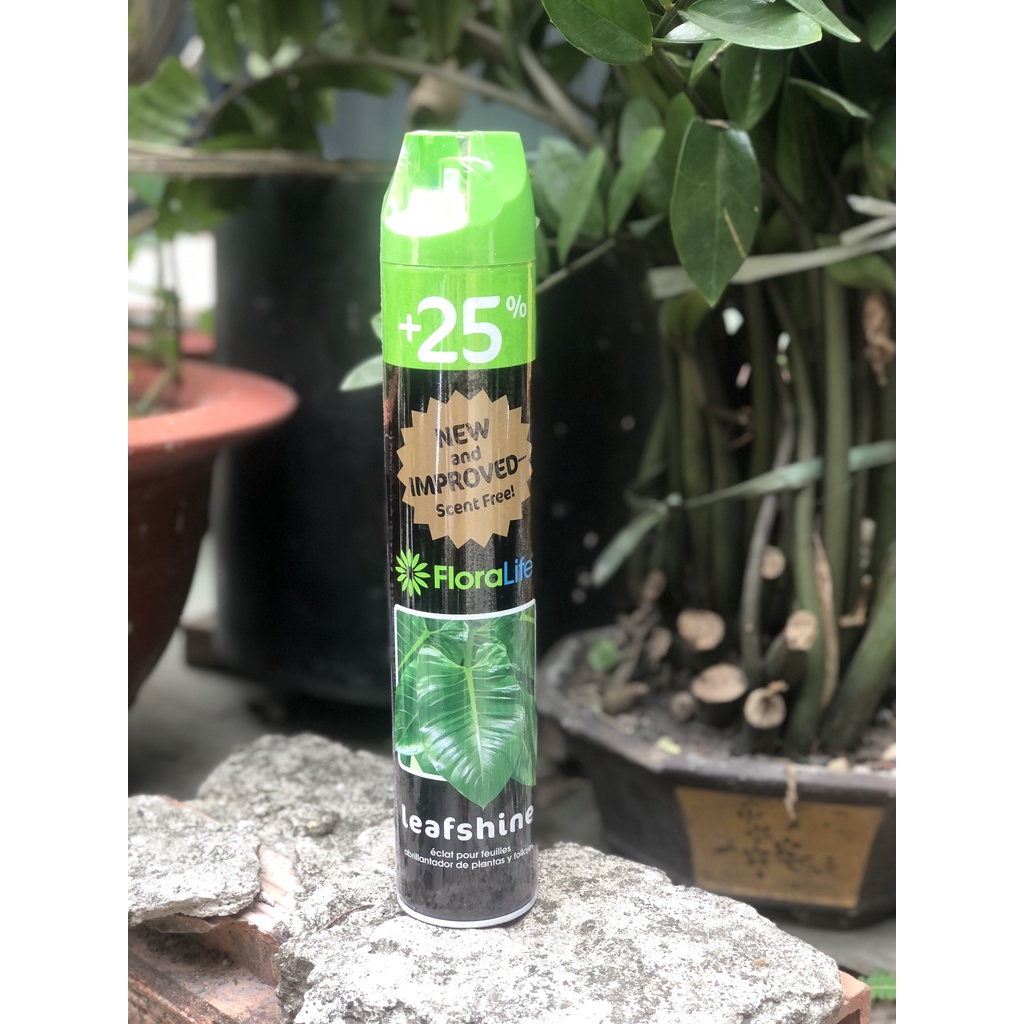 Bóng Lá Floralife Leafshine từ Mỹ - Bình xịt bóng lá 750ml hàng chính hãng