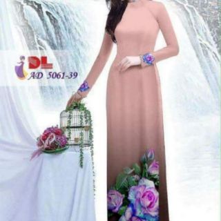 Combo 1 vải áo tằm y hình cho khách