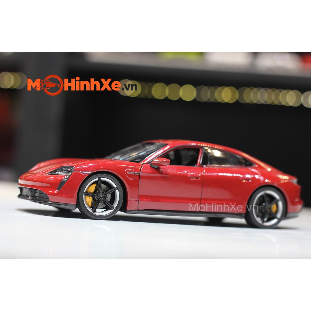 MÔ HÌNH XE PORSCHE TAYCAN TURBO S 1:24 WELLY