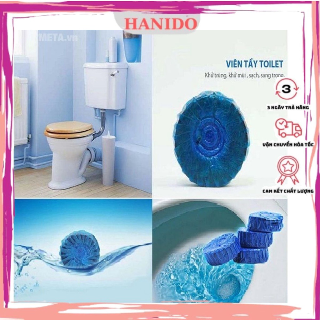 Viên thả bồn cầu tẩy và làm thơm toilet 6 viên