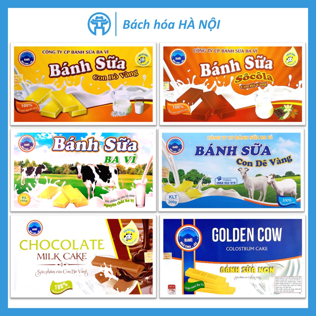 Bánh Sữa Con Bò Vàng Ba Vì - Đủ Loại | BigBuy360 - bigbuy360.vn