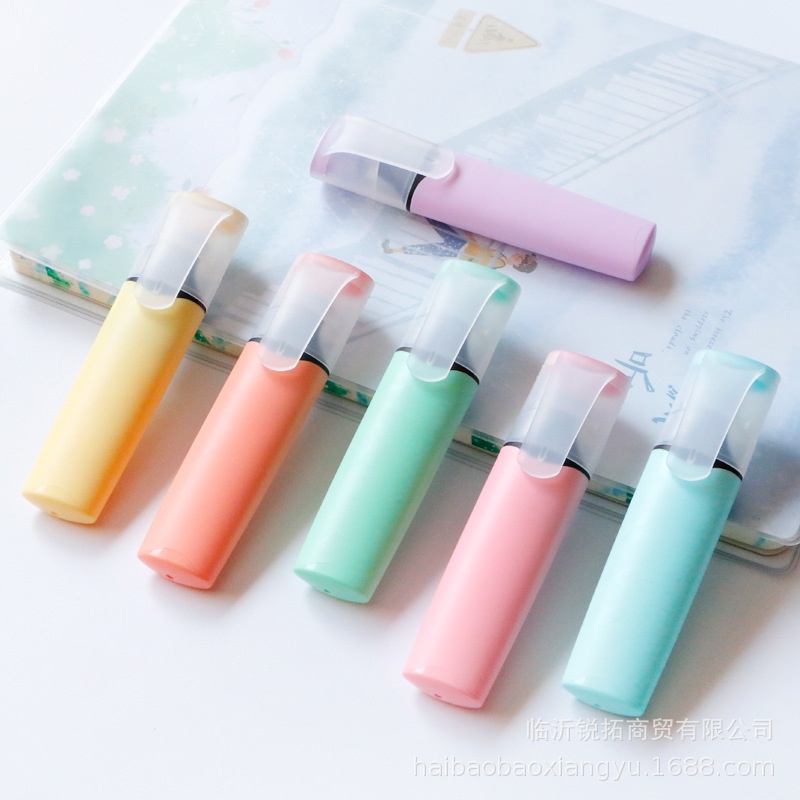 Bút Highlight Pastel BC727 Đánh dấu nhiều màu dùng để trang trí sổ bullet journal Lẻ 1 Bút