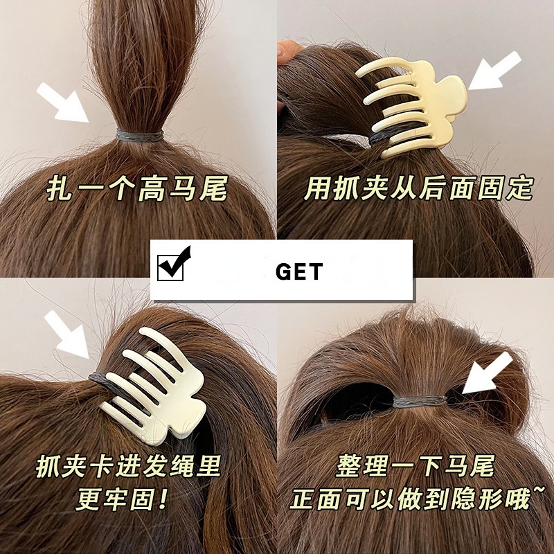 Kẹp Tóc Đuôi Ngựa Cỡ Nhỏ Thời Trang Hàn Quốc Mới Cho Nữ