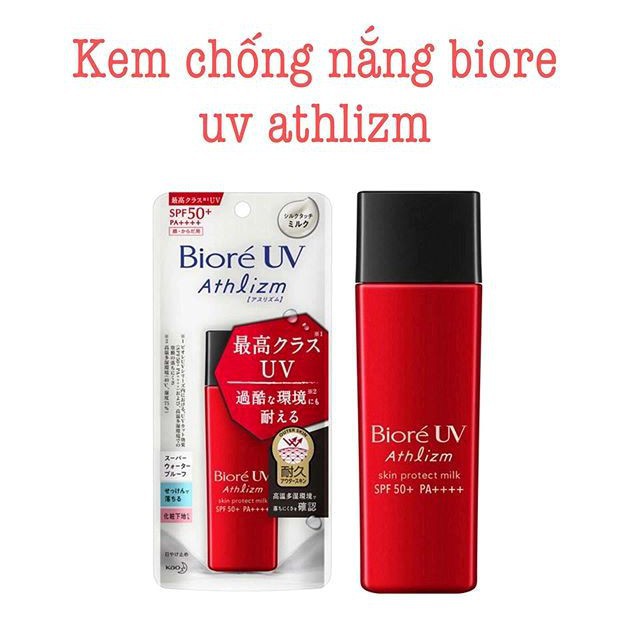 🌸🌸🌸[Bản đặc biệt] Kem chống nắng Biore Uv Athlizm Skin Protect