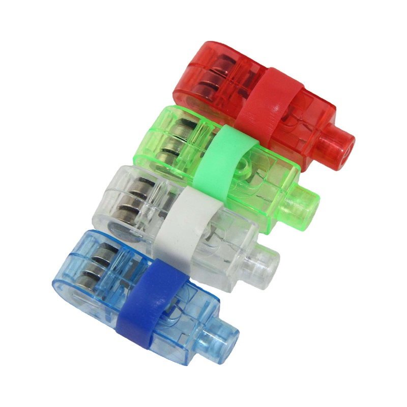 Set 5 Đèn Đeo Ngón Tay Siêu Sáng / Rực Rỡ / Bắt Sáng Ma Thuật Dùng Để Biểu Diễn Quán Bar / Tiệc Tùng