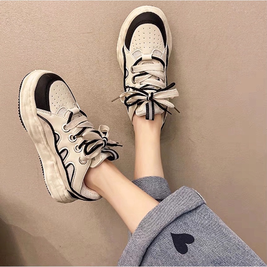 Giày thể thao sneaker Maison Mihara nữ ulzzang 2022 UT11 - Giày độn đế cao cấp