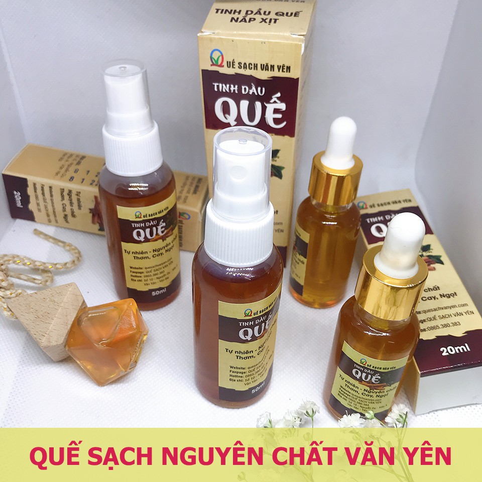Tinh dầu quế sạch nguyên chất Văn Yên - Yên Bái (100% tự nhiên)