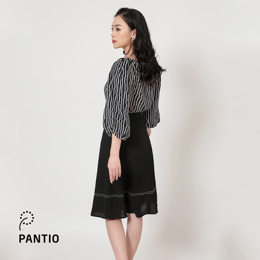 Chân váy dài voan mỏng nhẹ nhàng hai lớp thời trang BJD3523 - PANTIO
