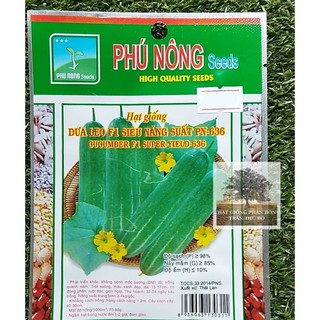 Hạt giống Dưa Leo Siêu năng suất Phú Nông