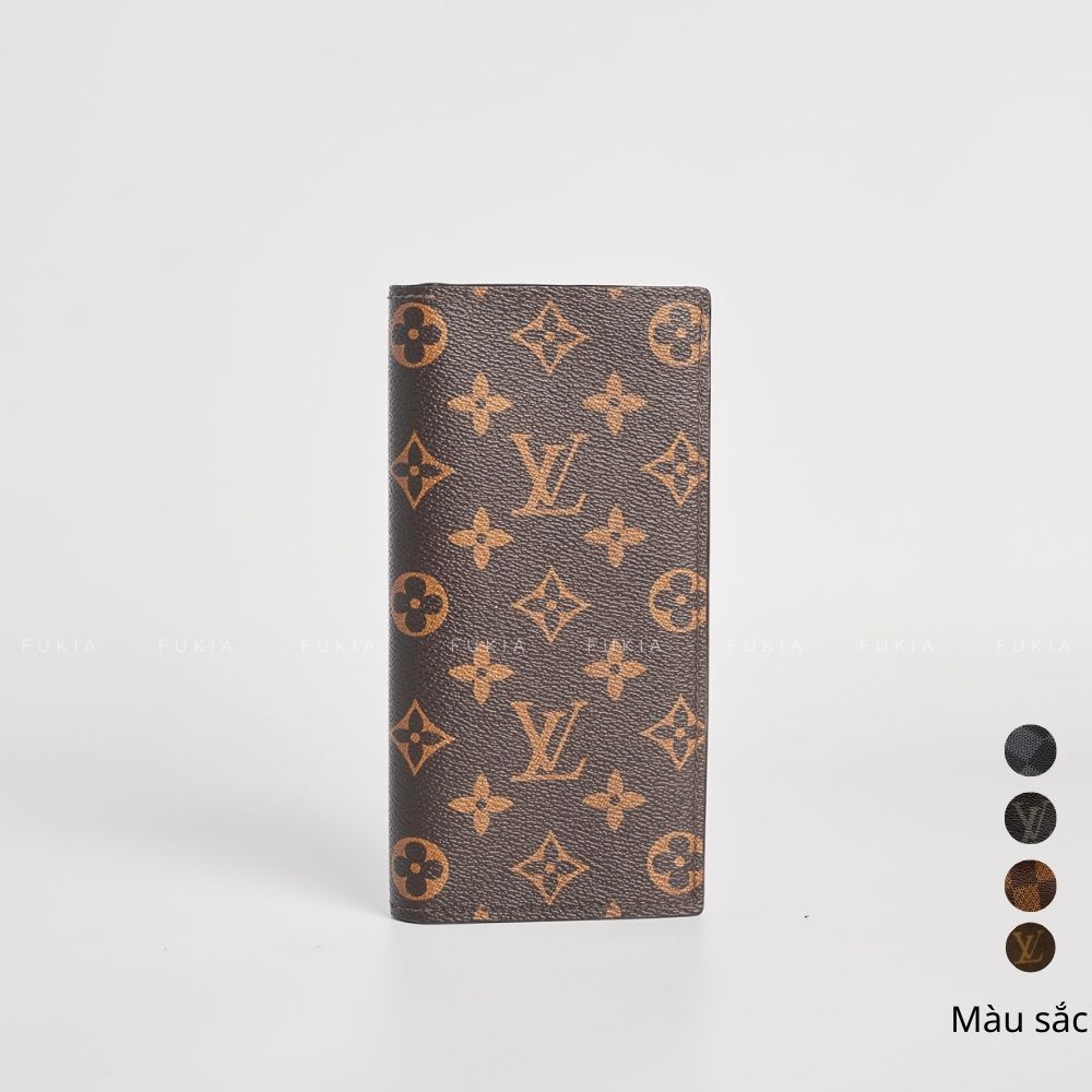 Ví da thủ công IV dáng dài nhiều ngăn đựng thẻ tiện lợi FUKIA VDL026