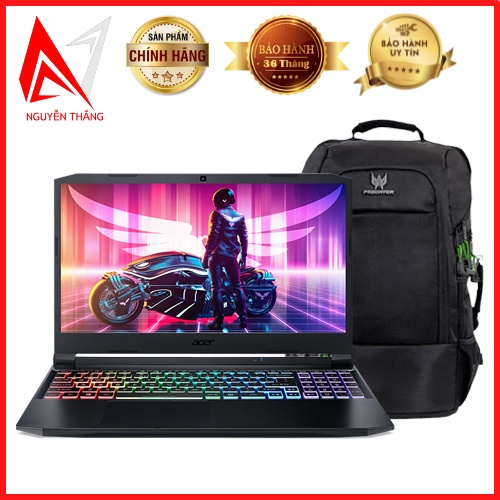 Laptop Acer Nitro 5 Gaming AN515 57 54MV i5 11400H/8GB/512GB/4GB RTX3050/144Hz/Win11 chính hãng