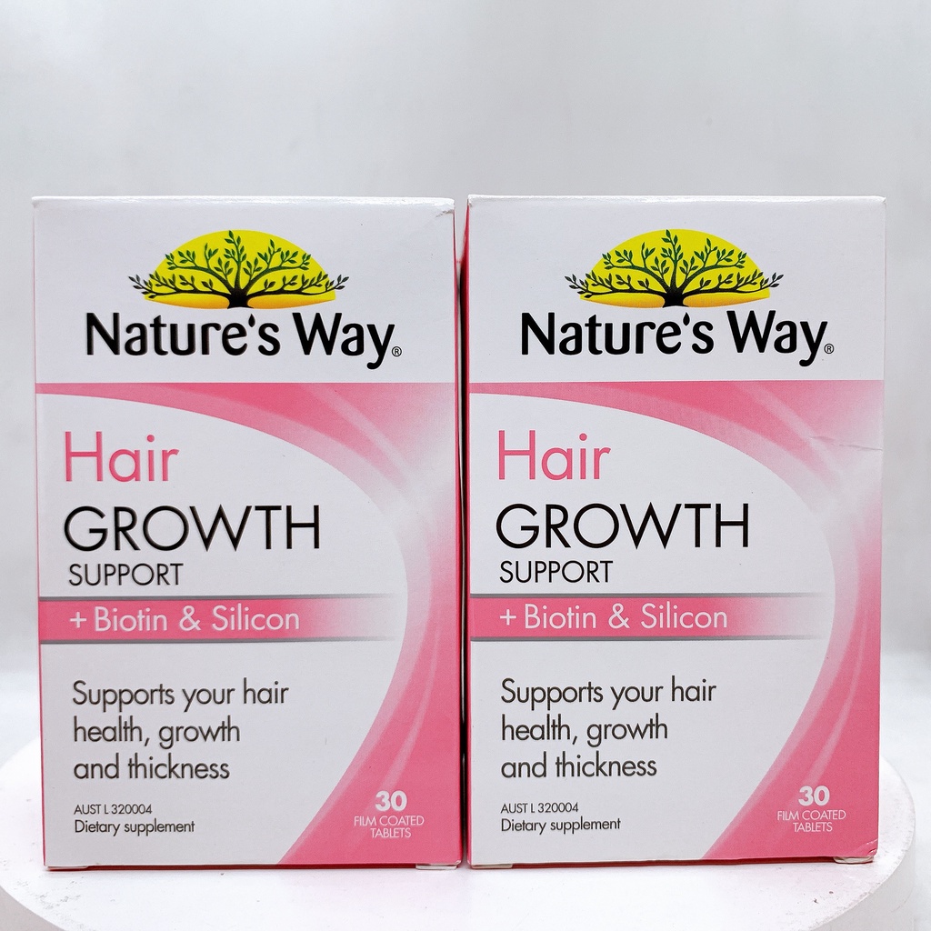 Viên hỗ trợ mọc tóc Nature’s Way Hair Growth Support 30v