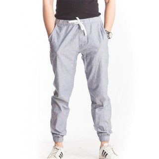 QUẦN JOGGER NAM XÁM TIÊU