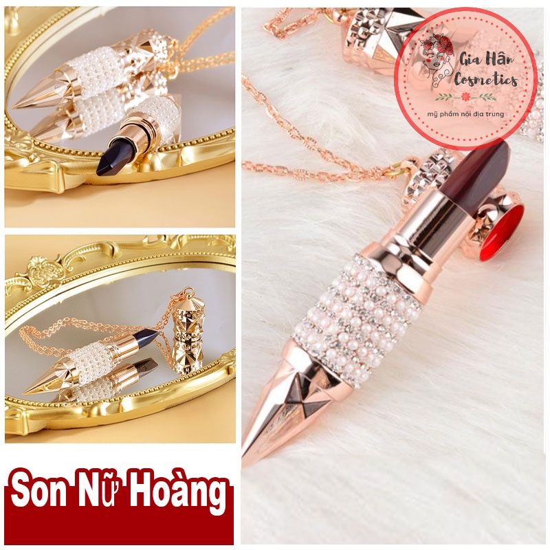 Son Nữ Hoàng Kim Cương 3 Màu YZS Siêu Lì Cao Cấp Chất Son Mịn 3.8g