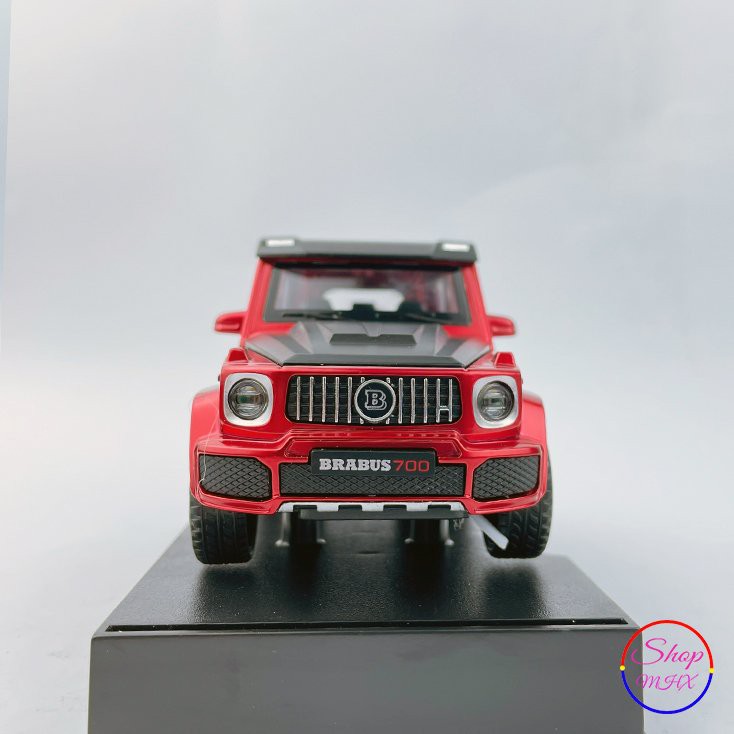 Xe ô tô đồ chơi mô hình xe Mercedes G63 Brabus 700 TẶNG KÈM BIỂN SỐ tỉ lệ 1:32 hãng DoubleHorses