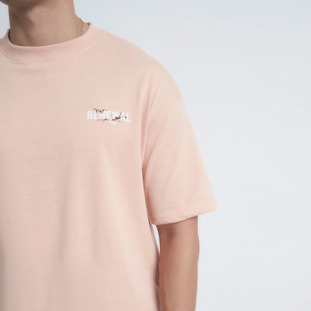 Áo thun DayM | RENEWAL - Form Âu, oversize, 100% cotton