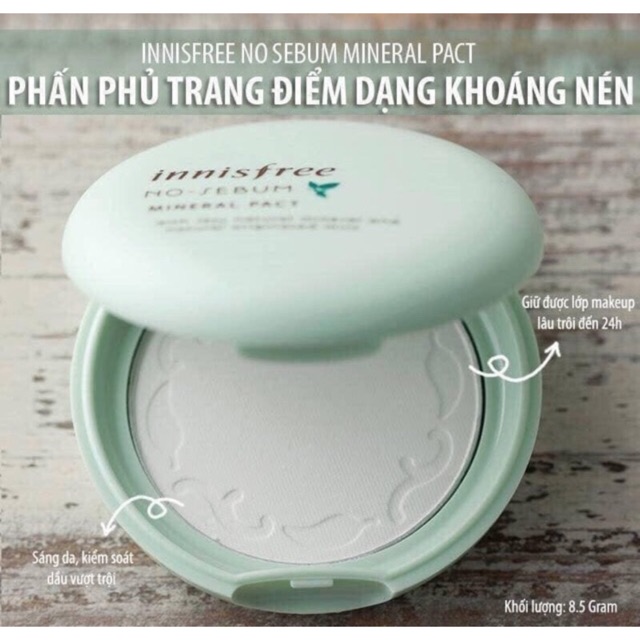 Phấn phủ dạng nén Innisfree