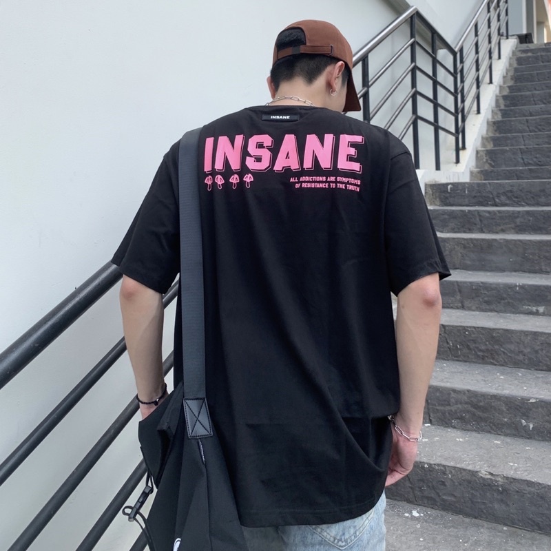 Áo Thun Insane® Addicted - màu Đen