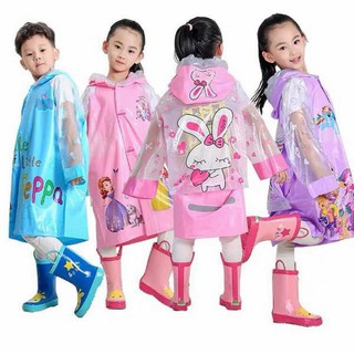 Áo mưa cho bé trai bé gái đi học ngộ nghĩnh mặc cực yêu
