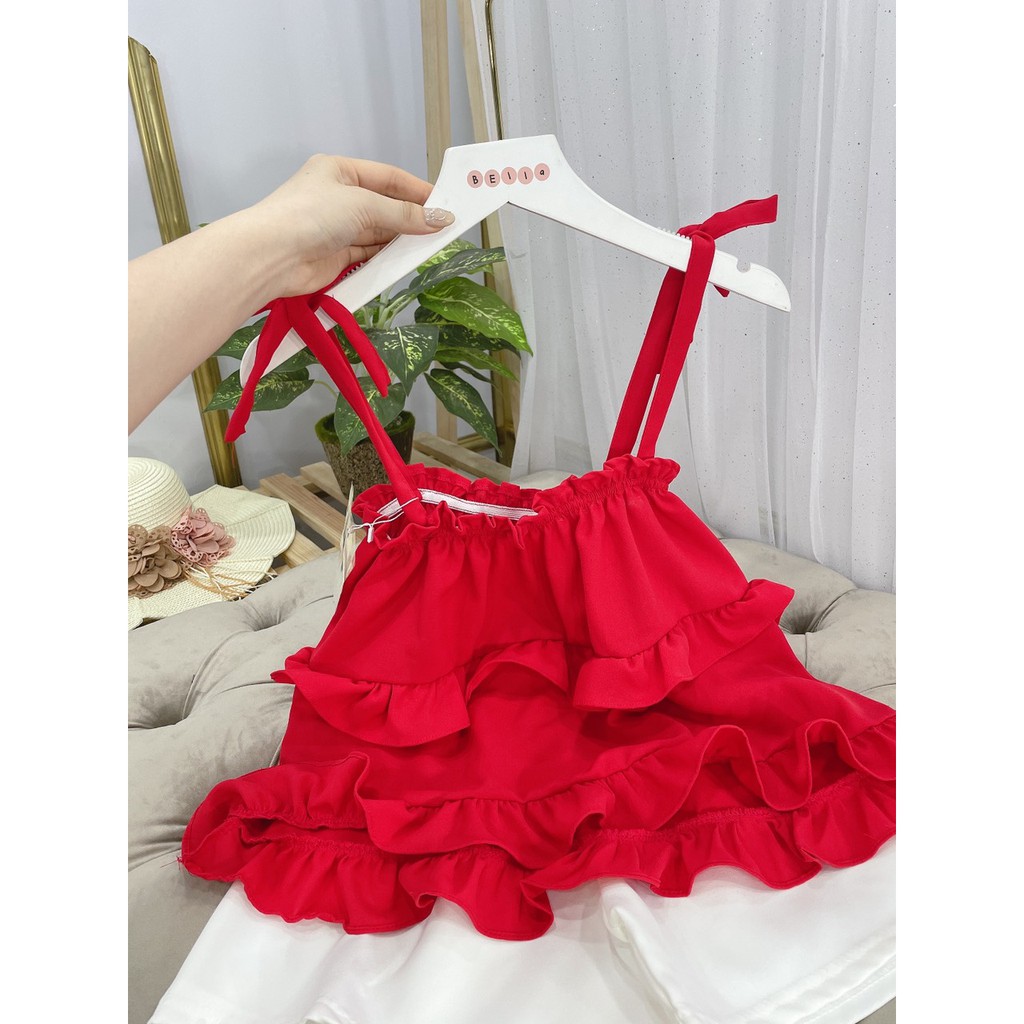 Set đồ nữ cá tính, set quần sóc áo quây đi chơi sang chảnh mùa hè đẹp 8A00211 | BigBuy360 - bigbuy360.vn