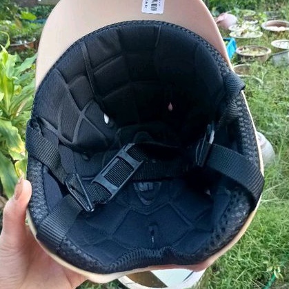 Mũ Bảo hiểm Pha màu nửa đầu