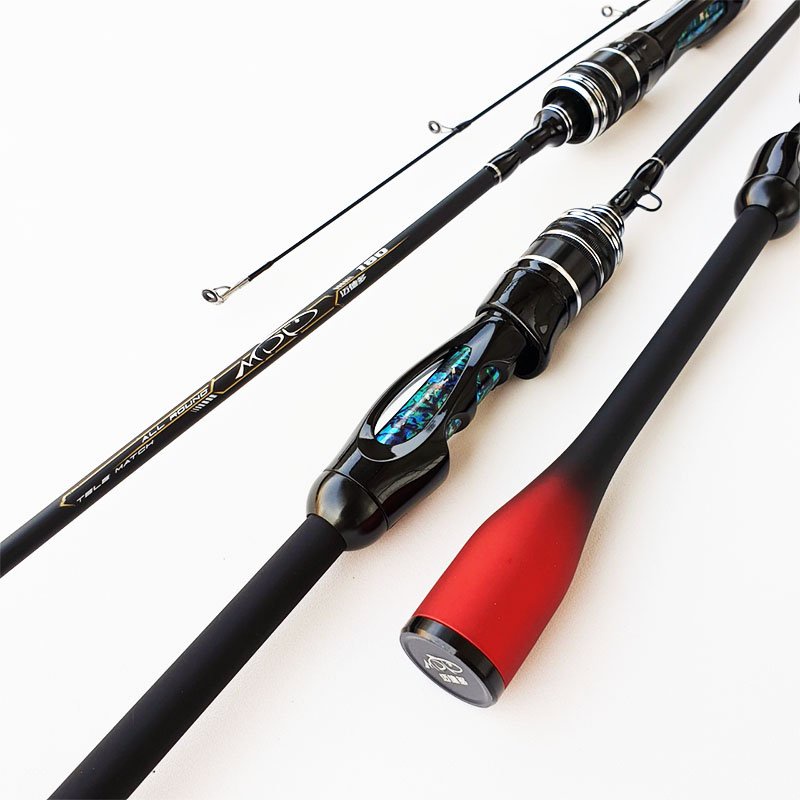 Bộ cần câu lure đứng carbon ul 1.68m - 1.8m - 1.98m máy câu Deukio FS2000 tặng bộ mồi câu BCM19- Đứng