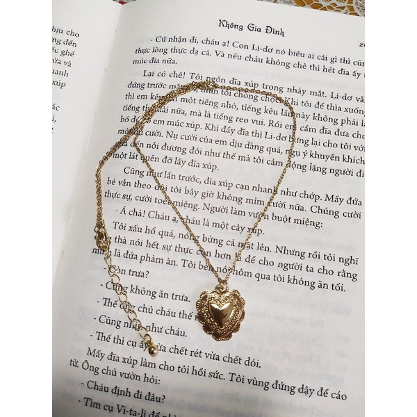 Dây chuyền mặt trái tim