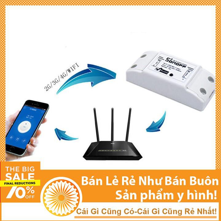 Điều Khiển Thiết Bị Điện Gia Đình Qua WIFI, 3G, 4G