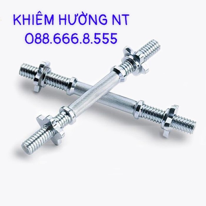 Đòn tạ tay Inox 38cm ( 1 chiếc)