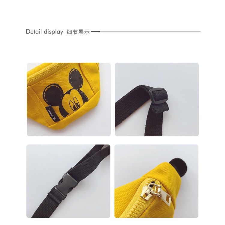 Túi Đeo Chéo Mini Kiểu Dáng Hoạt Hình Xinh Xắn Cho Bé